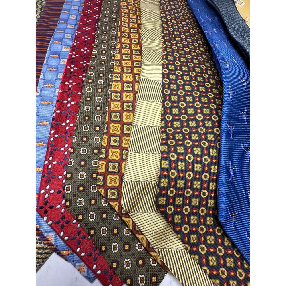 Tommy Hilfiger Mens Tie Lot Silk Blend Neckties Multiple Patterns - Picture 3 of 16